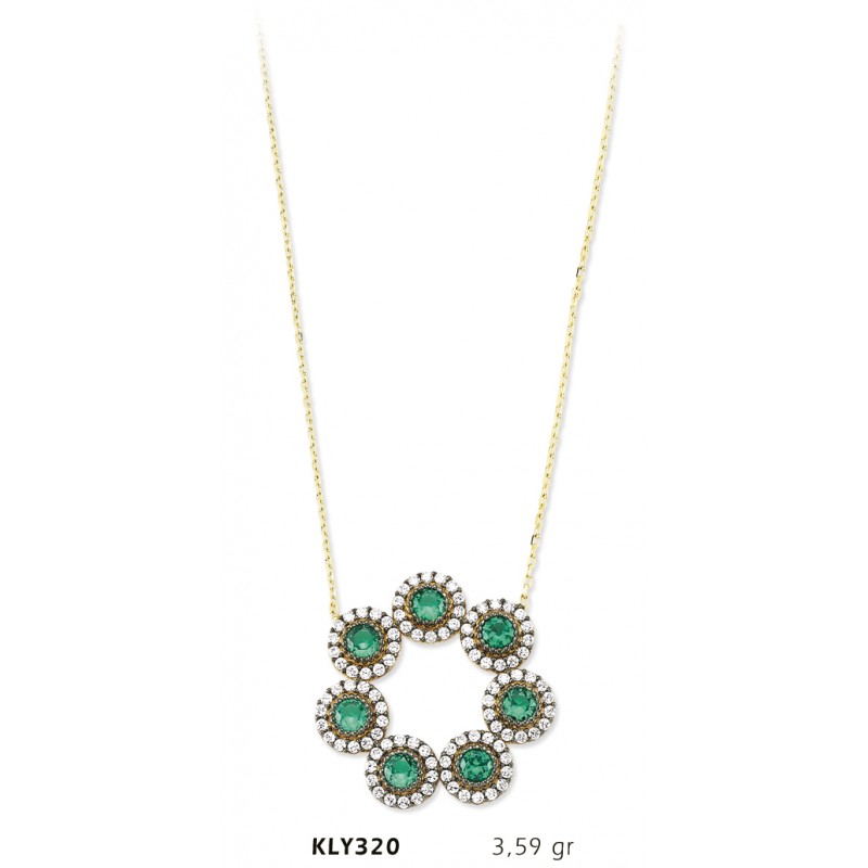 14 Ayar Altın Fantezi Kolye KLY320