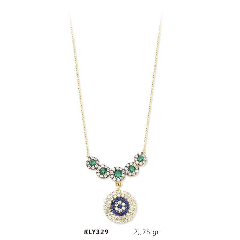 14 Ayar Altın Fantezi Kolye KLY329 14 Ayar Altın Fantezi Kolye KLY329