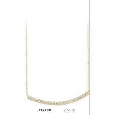 14 Ayar Altın Kayık Kolye KLY400