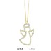 14 Ayar Altın Melek Kolye KLY363