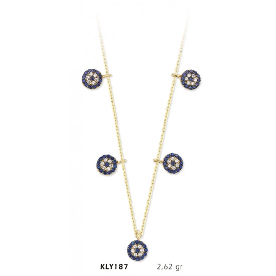 14 Ayar Altın Şans Kolyesi KLY187