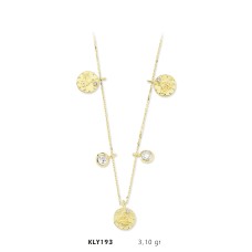 14 Ayar Altın Şans Kolyesi KLY193