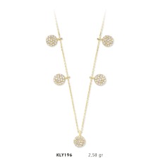 14 Ayar Altın Şans Kolyesi KLY196