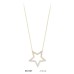 14 Ayar Altın Yıldız Kolye KLY267