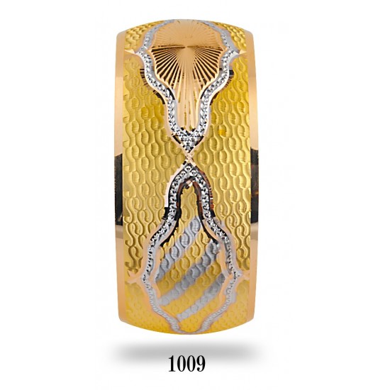 22 Ayar Şarnel 40 gr Mega Bilezik - BLK1009