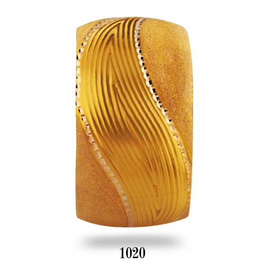 22 Ayar Şarnel 40 gr Mega Bilezik - BLK1020