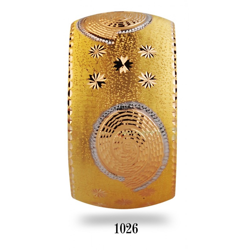 22 Ayar Şarnel 40 gr Mega Bilezik - BLK1026