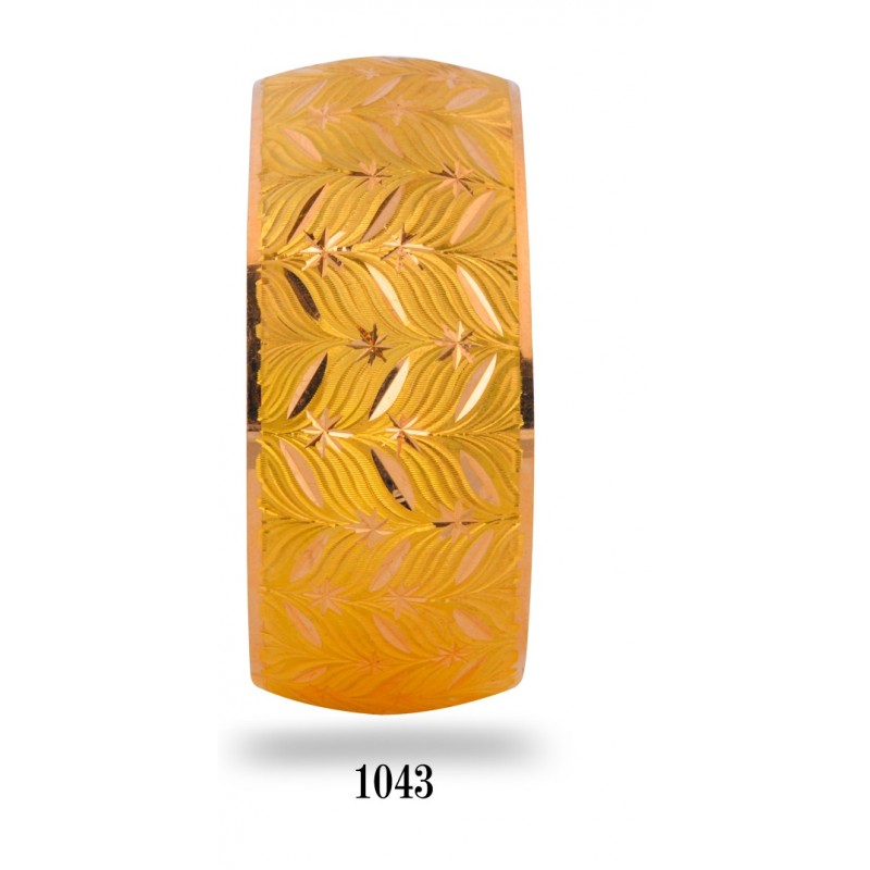 22 Ayar Şarnel 40 gr Mega Bilezik - BLK1043