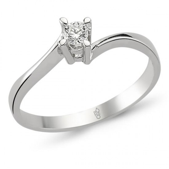 Romeo Pırlanta 0.16 Ct Tektaş Yüzük RMY307