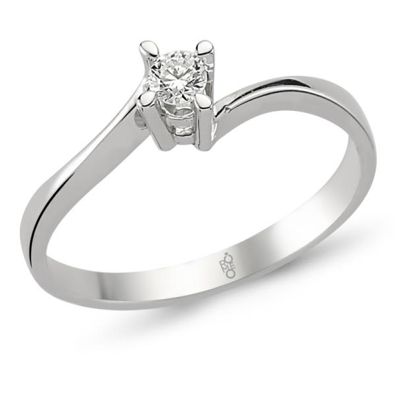 Romeo Pırlanta 0.16 Ct Tektaş Yüzük RMY307 Romeo Pırlanta 0.16 Ct Tektaş Yüzük RMY307