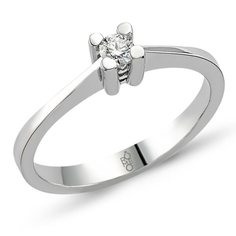 Romeo Pırlanta 0.14 Ct Tektaş Yüzük Romeo RMY316 Romeo Pırlanta 0.14 Ct Tektaş Yüzük Romeo RMY316