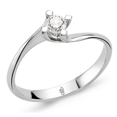 Romeo Pırlanta 0.17 Ct Tektaş Yüzük RMY306