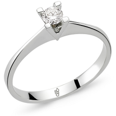 Romeo Pırlanta 0.18 Ct Tektaş Yüzük RM-10010