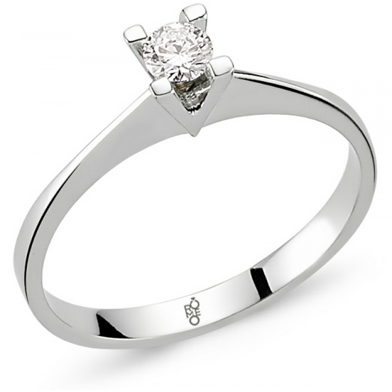 Romeo Pırlanta 0.18 Ct Tektaş Yüzük RM-10010 Romeo Pırlanta 0.18 Ct Tektaş Yüzük RM-10010