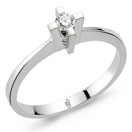 Romeo Pırlanta 0.12 Ct Tektaş Yüzük RM-10006