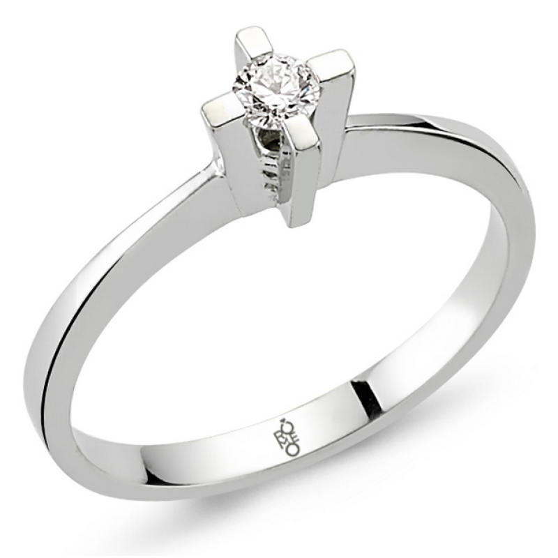 Romeo Pırlanta 0.12 Ct Tektaş Yüzük RM-10006 Romeo Pırlanta 0.12 Ct Tektaş Yüzük RM-10006