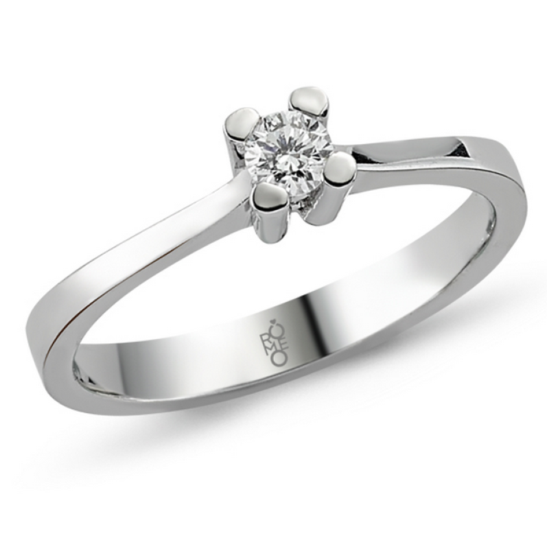 Romeo Pırlanta 0.18 Ct Tektaş Yüzük RMY314 Romeo Pırlanta 0.18 Ct Tektaş Yüzük RMY314