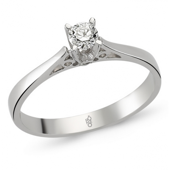 Romeo Pırlanta 0.19 Ct Tektaş Yüzük RMY303