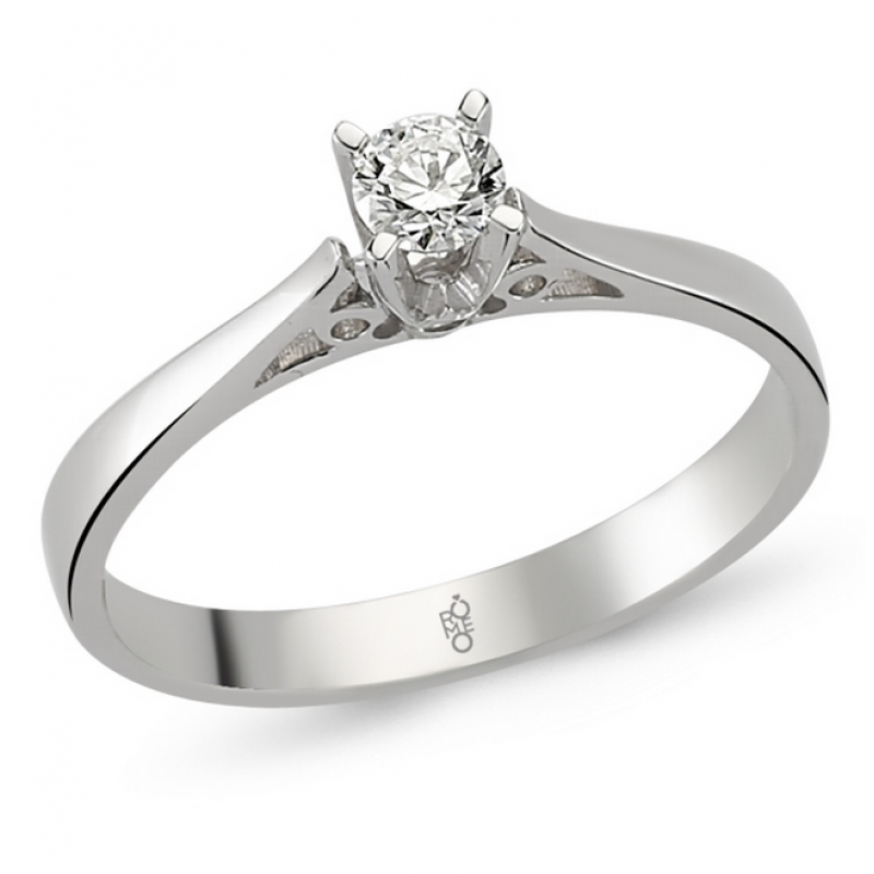 Romeo Pırlanta 0.19 Ct Tektaş Yüzük RMY303 Romeo Pırlanta 0.19 Ct Tektaş Yüzük RMY303