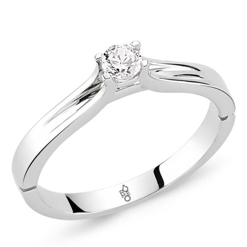 Romeo Pırlanta 0.20 Ct Tektaş Yüzük RM-10039 Romeo Pırlanta 0.20 Ct Tektaş Yüzük RM-10039
