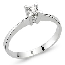 Romeo Pırlanta 0.18 Ct Tektaş Yüzük RM-10023