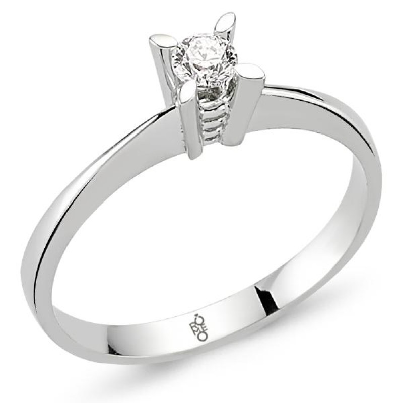 Romeo Pırlanta 0.18 Ct Tektaş Yüzük RM-10023 Romeo Pırlanta 0.18 Ct Tektaş Yüzük RM-10023
