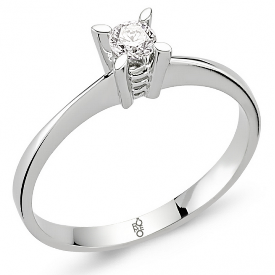 Romeo Pırlanta 0.18 Ct Tektaş Yüzük RM-10007
