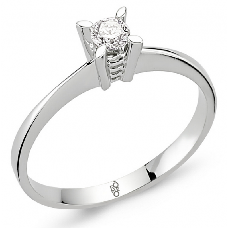 Romeo Pırlanta 0.18 Ct Tektaş Yüzük RM-10007 Romeo Pırlanta 0.18 Ct Tektaş Yüzük RM-10007