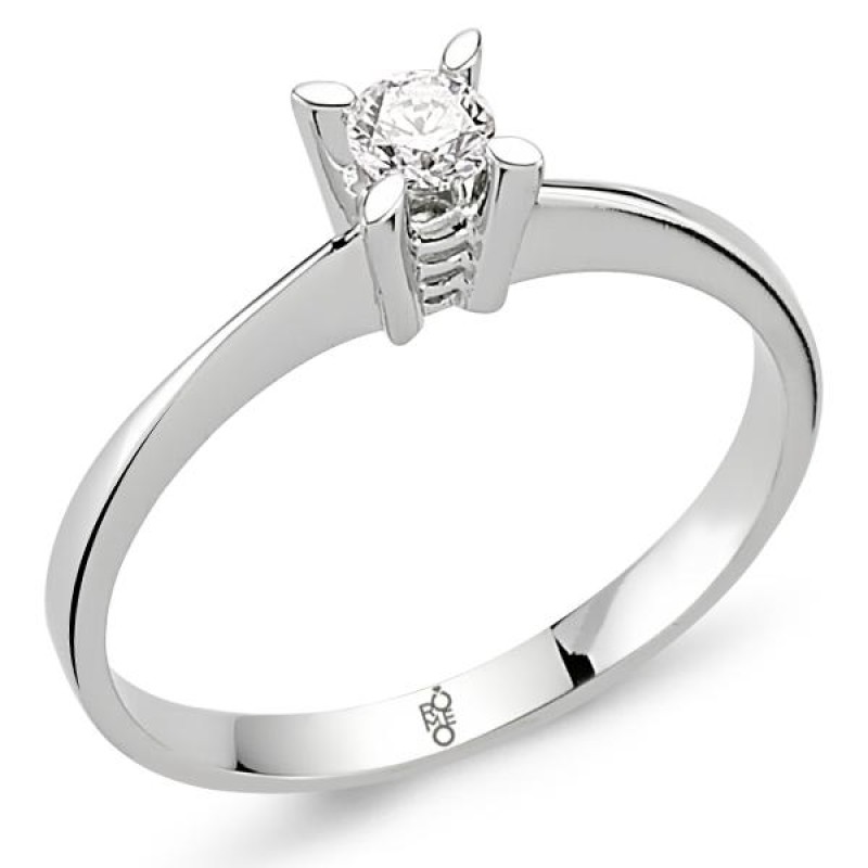 Romeo Pırlanta 0.20 Ct Tektaş Yüzük RM-10049 Romeo Pırlanta 0.20 Ct Tektaş Yüzük RM-10049