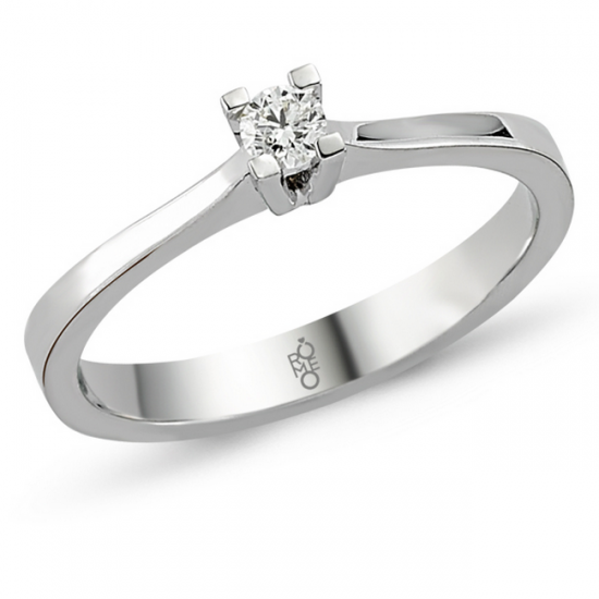 Romeo Pırlanta 0.20 Ct Tektaş Yüzük RMY313