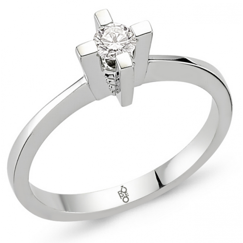 Romeo Pırlanta 0.18 Ct Tektaş Yüzük RM-10024 Romeo Pırlanta 0.18 Ct Tektaş Yüzük RM-10024