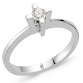 Romeo Pırlanta 0.18 Ct Tektaş Yüzük RM-10024