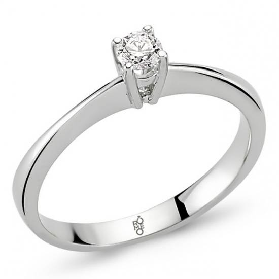 Romeo Pırlanta 0.18 Ct Tektaş Yüzük RM-10013