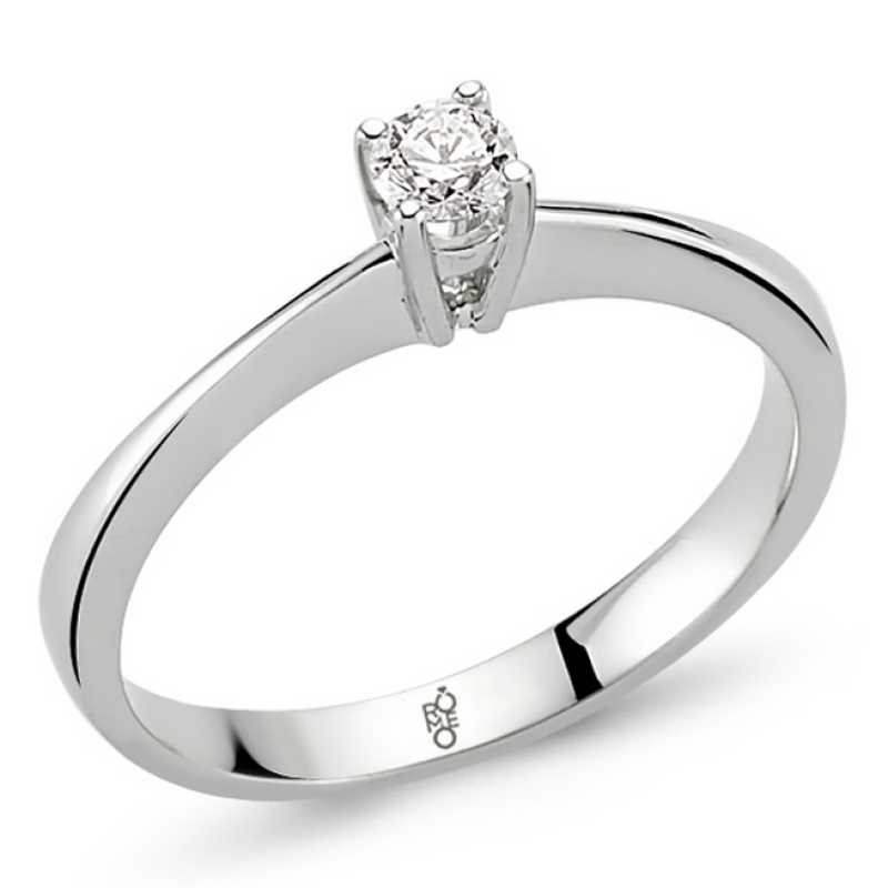 Romeo Pırlanta 0.18 Ct Tektaş Yüzük RM-10013 Romeo Pırlanta 0.18 Ct Tektaş Yüzük RM-10013