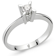 Romeo Pırlanta 0.18 Ct Tektaş Yüzük RM-10009