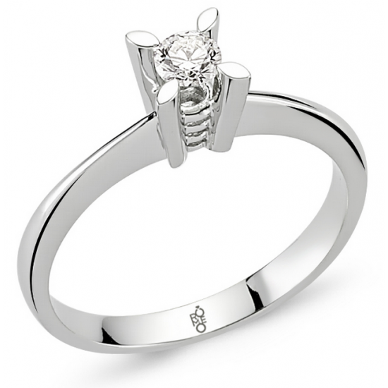 Romeo Pırlanta 0.18 Ct Tektaş Yüzük RM-10009