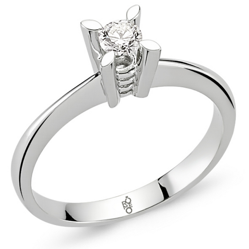 Romeo Pırlanta 0.18 Ct Tektaş Yüzük RM-10009 Romeo Pırlanta 0.18 Ct Tektaş Yüzük RM-10009