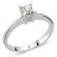 Romeo Pırlanta 0.18 Ct Tektaş Yüzük RM-10009
