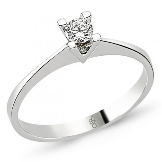 Romeo Pırlanta 0.18 Ct Tektaş Yüzük RMY209
