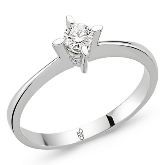 Romeo Pırlanta 0.18 Ct Tektaş Yüzük RM-10026