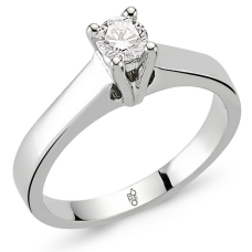 Romeo Pırlanta 0.18 Ct Tektaş Yüzük RM-10008