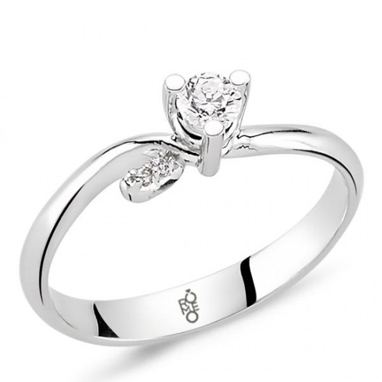 Romeo Pırlanta 0.18 Ct Tektaş Yüzük RM-10044