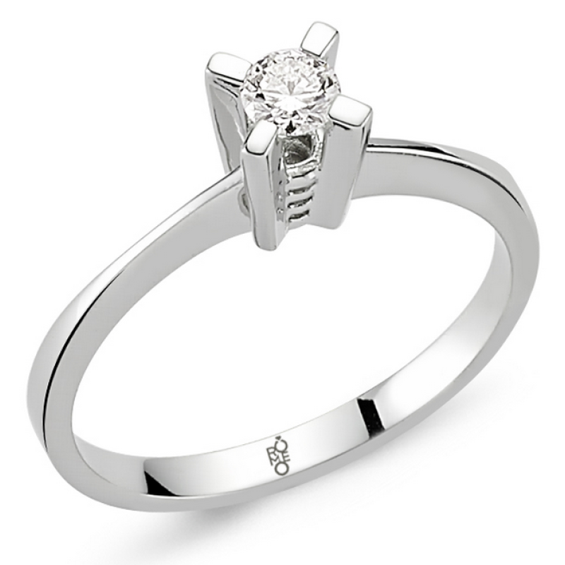 Romeo Pırlanta 0.20 Ct Tektaş Yüzük RM20018 Romeo Pırlanta 0.20 Ct Tektaş Yüzük RM20018
