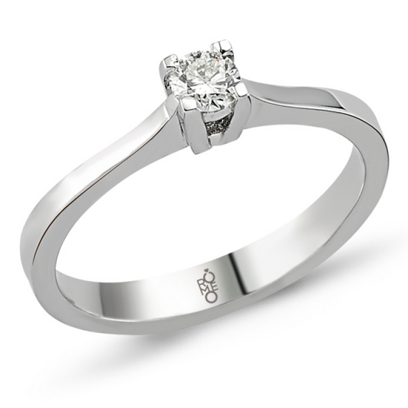 Romeo Pırlanta 0.22 Ct Tektaş Yüzük RMY317 Romeo Pırlanta 0.22 Ct Tektaş Yüzük RMY317