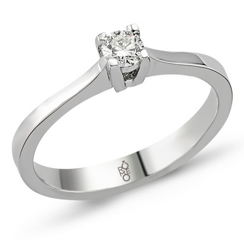 Romeo Pırlanta 0.22 Ct Tektaş Yüzük RMY317