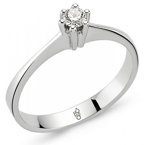 Romeo Pırlanta 0.20 Ct Tektaş Yüzük RM20020