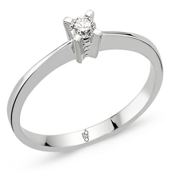 Romeo Pırlanta 0.20 Ct Tektaş Yüzük RM20031