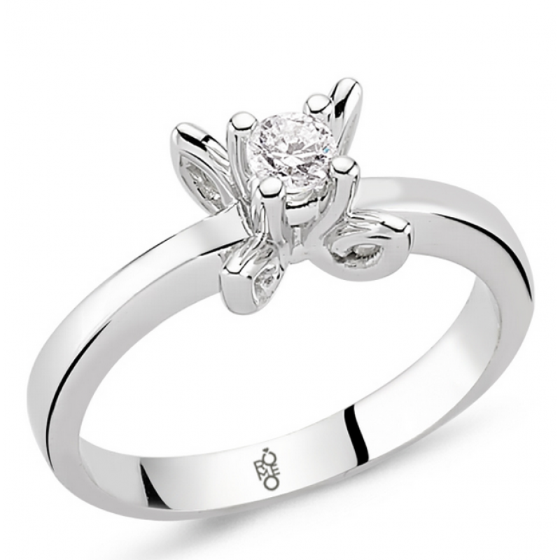 Romeo Pırlanta 0.19 Ct Tektaş Yüzük RM20057 Romeo Pırlanta 0.19 Ct Tektaş Yüzük RM20057