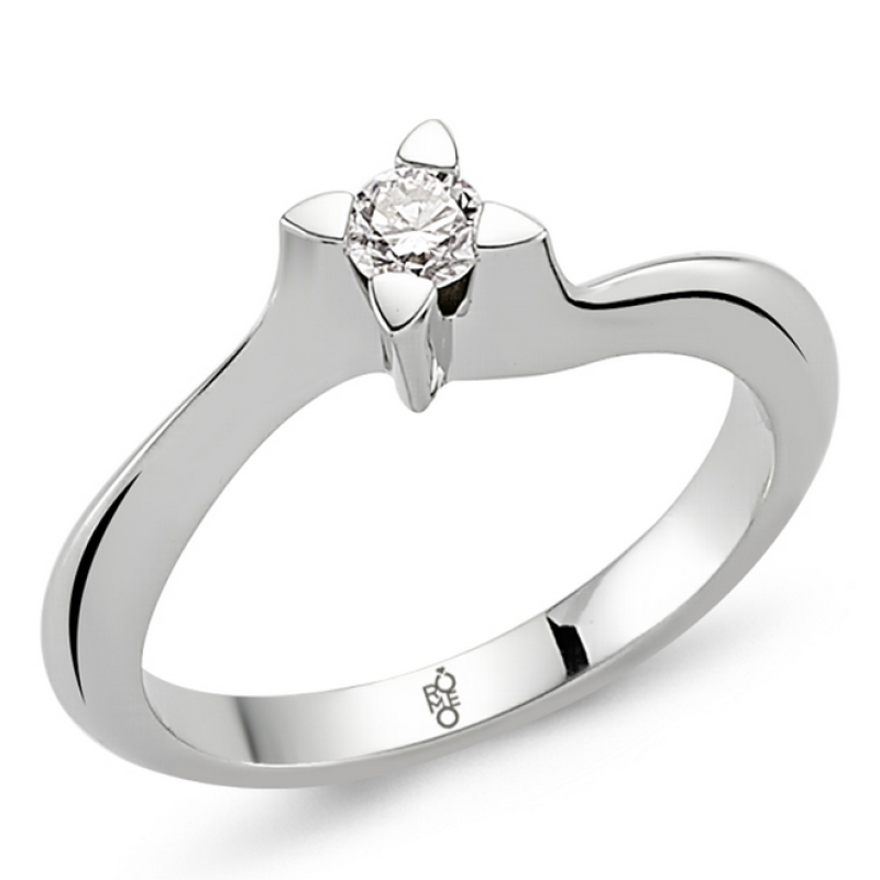 Romeo Pırlanta 0.18 Ct Tektaş Yüzük RM10020 Romeo Pırlanta 0.18 Ct Tektaş Yüzük RM10020
