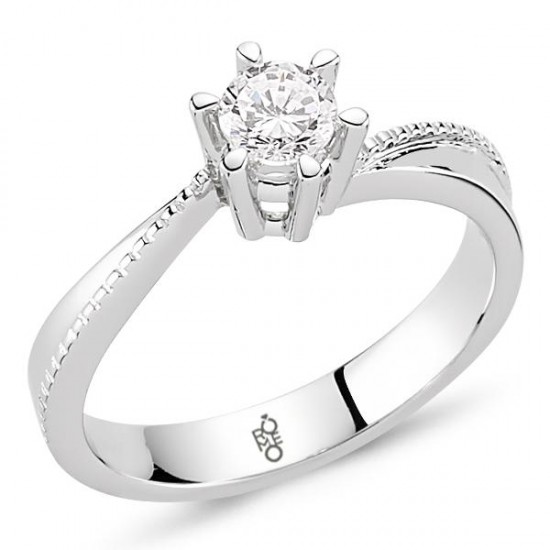 Romeo Pırlanta 0.20 Ct Tektaş Yüzük RM20047